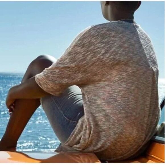 Torrid Space Dye Hacci Dolman Cardigan Kimono Plus Size 1 1X 14 16 - Picture 1 of 13